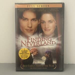 Finding Neverland DVD 2005 Full Screen Johnny Depp Kate Winslet NEW